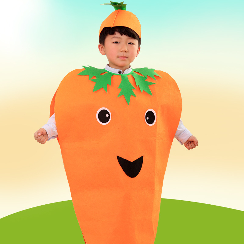 Christmas Children's Fruit and Vegetable Styling Costume Kindergarten Fruit Environmental Protection Fashion Show Table Performance Costume