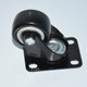 Double bearing 1.5-inch gold diamond universal wheel polyurethane Pu wheel movable caster wholesale furniture mute small wheel