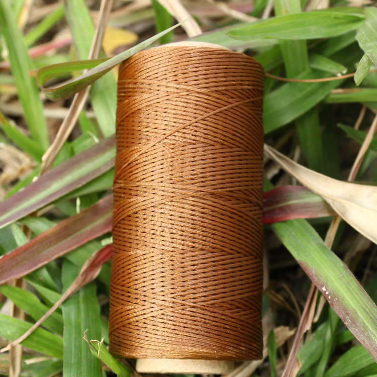 Wholesale Master soul 0.8 South American walking horse polyester wax rope 150D woven hand-knitted leather tools upper shoes sewing flat wax thread