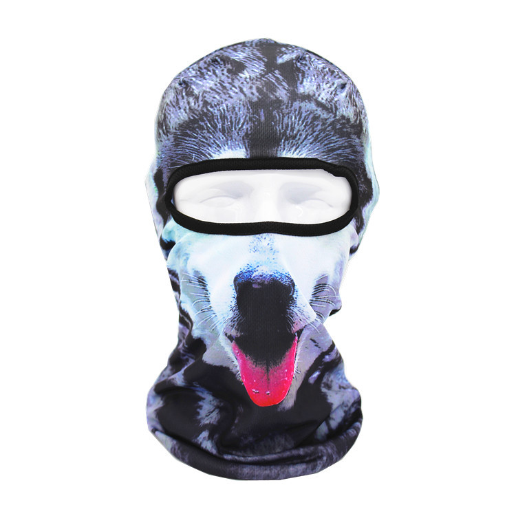 Ruidong Four Seasons Outdoor Riding Fishing Sports Mask 3D Face Gini Sunscreen Headgear Cold Mask Hat Liner