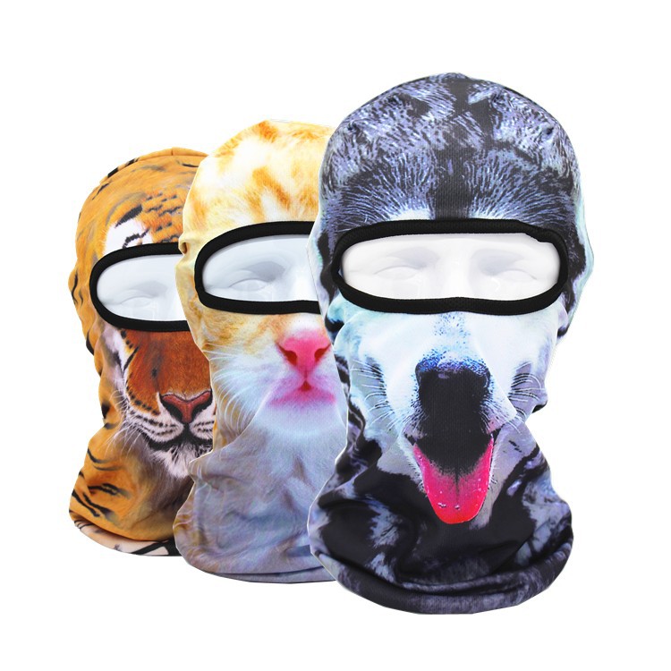 Ruidong Four Seasons Outdoor Riding Fishing Sports Mask 3D Face Gini Sunscreen Headgear Cold Mask Hat Liner