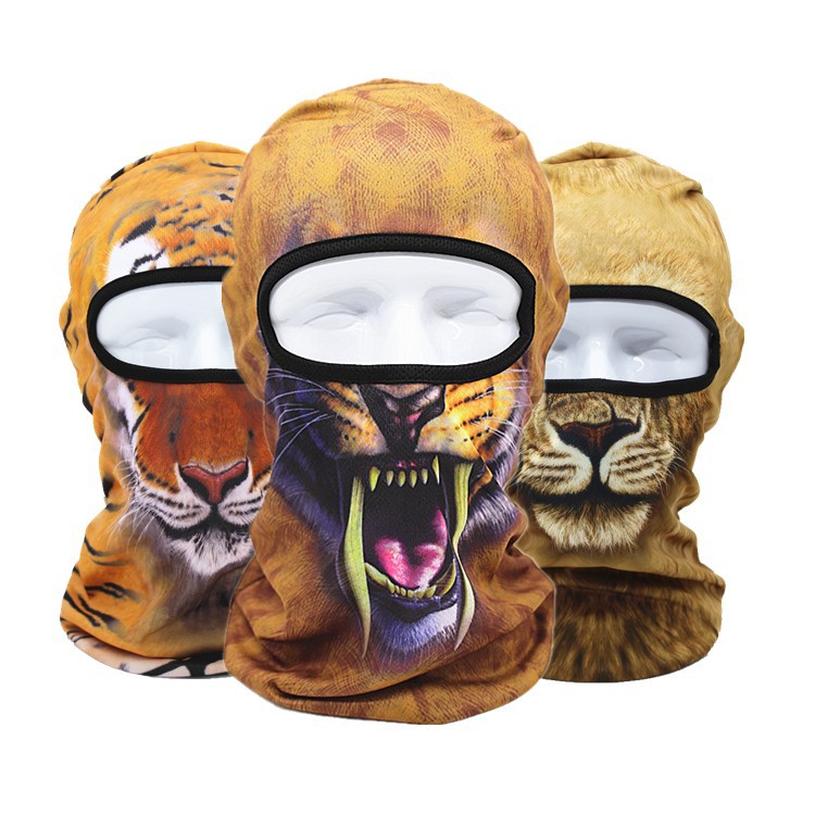 Ruidong Four Seasons Outdoor Riding Fishing Sports Mask 3D Face Gini Sunscreen Headgear Cold Mask Hat Liner