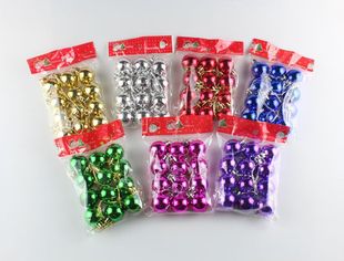 Livable 3cm Christmas Ball Wholesale Electroplated Ball Glitter Ball Christmas Tree Decorations Christmas