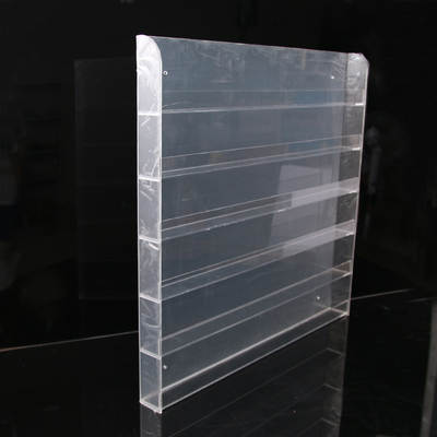 Factory Direct supply 96 bottles nail polish wall-mounted acrylic display rack Nail Polish glue wall-mounted display rack in stock