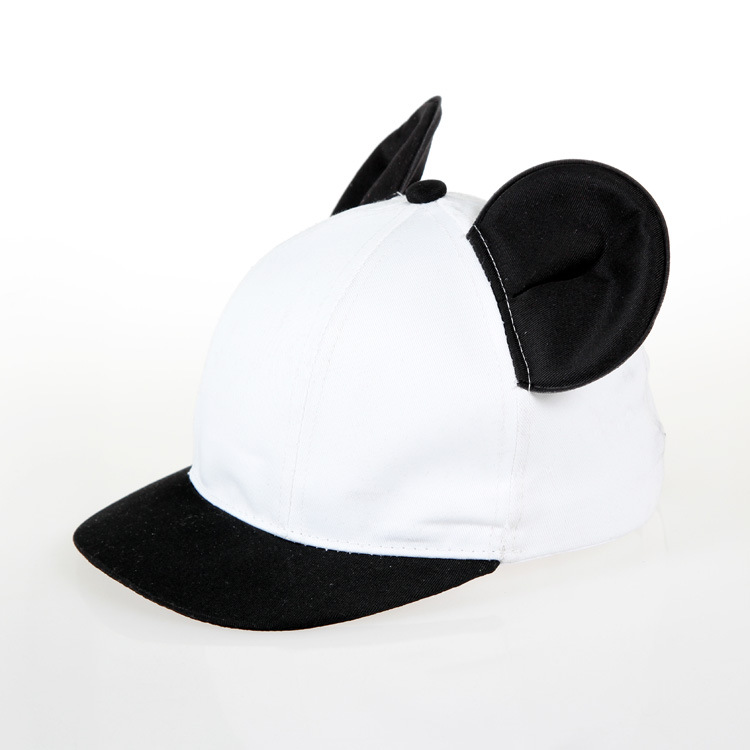 icap/south china cartoon baseball cap han chao spring and autumn baby cap parent-child big ears mickey hip-hop cap