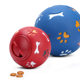 Pet toys bite resistant dog leakage puzzle ball large small size multi-color optional milk incense rubber ball in stock wholesale