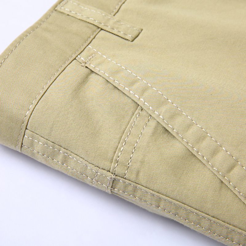 Summer Middle-aged Men's Casual Pants Loose Spring and Autumn Straight Dad's Cotton Middle-aged Men's Long Pants