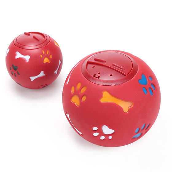 Pet toys bite resistant dog leakage puzzle ball large small size multi-color optional milk incense rubber ball in stock wholesale