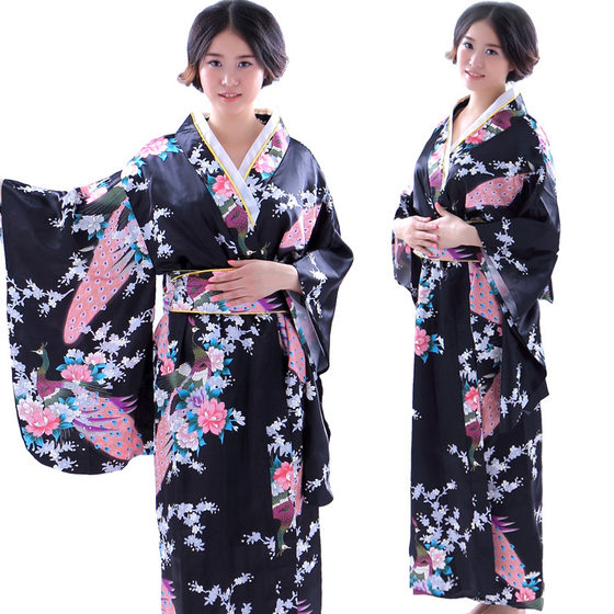 Japanese Women's Traditional Kimono Dress cosplay Photography Animation Performance Stage Performance Clothing Japanese Yukata