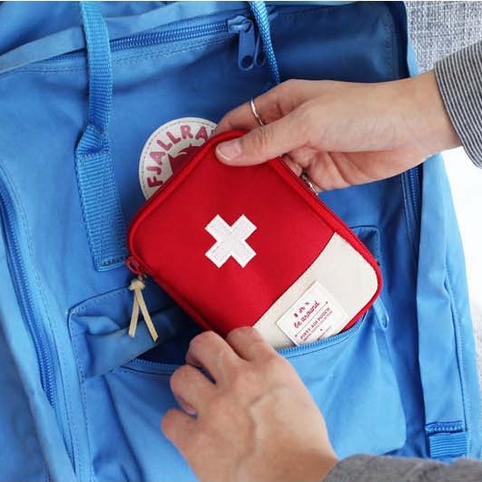 Bu Fanjia Portable Travel Medicine Bag Medicine Bag Household First Aid Small Medicine Bag Emergency Bag Medicine Storage