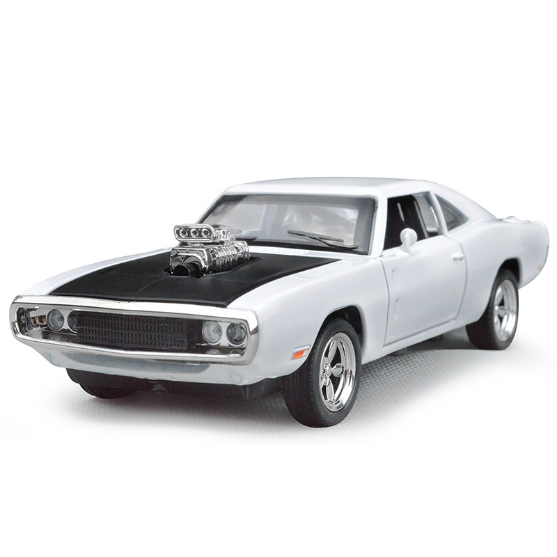 Bulk wholesale 1:32 Dodge War Horse simulation alloy car model sound and light back 4 door children's toy car