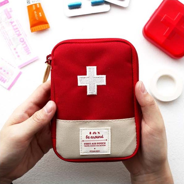 Bu Fanjia Portable Travel Medicine Bag Medicine Bag Household First Aid Small Medicine Bag Emergency Bag Medicine Storage