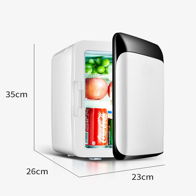 New 10L Car Refrigerator Home Car Dual-use Mini Refrigerator Car Cooling Box Semiconductor Refrigerator