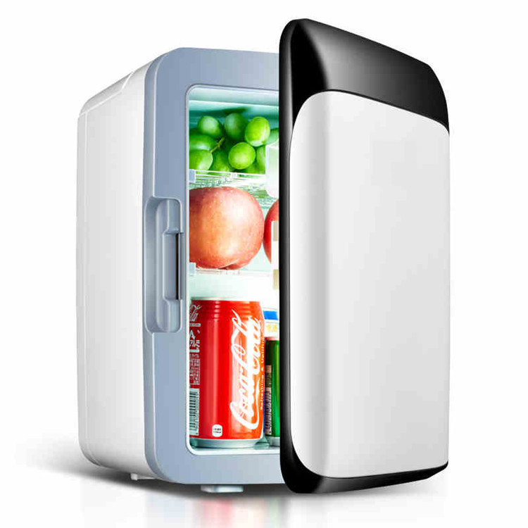 New 10L Car Refrigerator Home Car Dual-use Mini Refrigerator Car Cooling Box Semiconductor Refrigerator