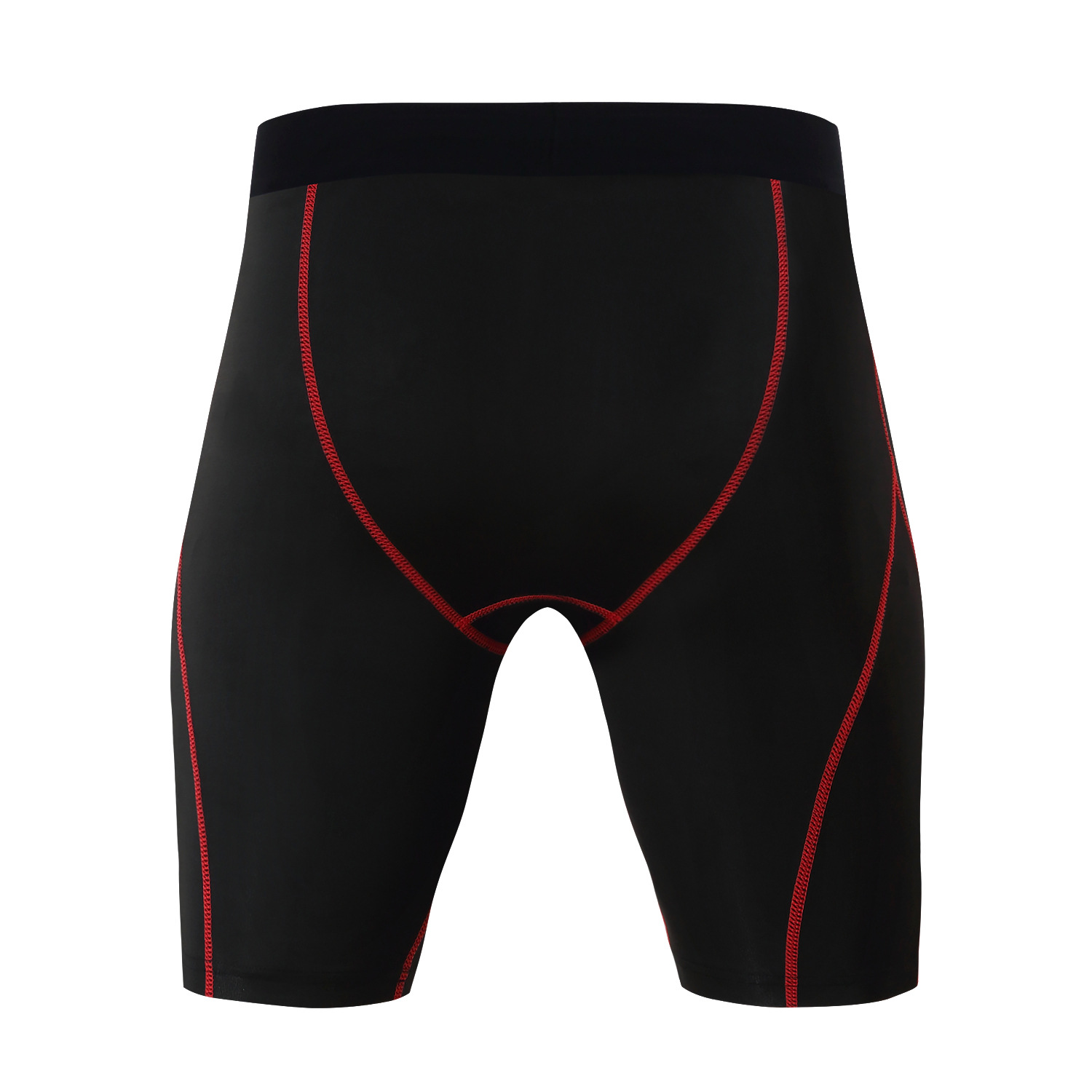 Summer Sports Tight Pants Men's Elastic Quick-drying Compression 5-point Shorts Basketball Football Outdoor Running 7-point Pants Trousers