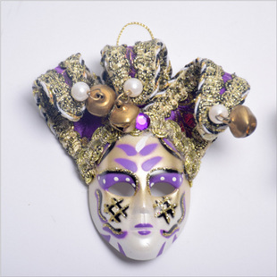 Venice High-end refrigerator stickers new cute clown full face mask factory direct mask
