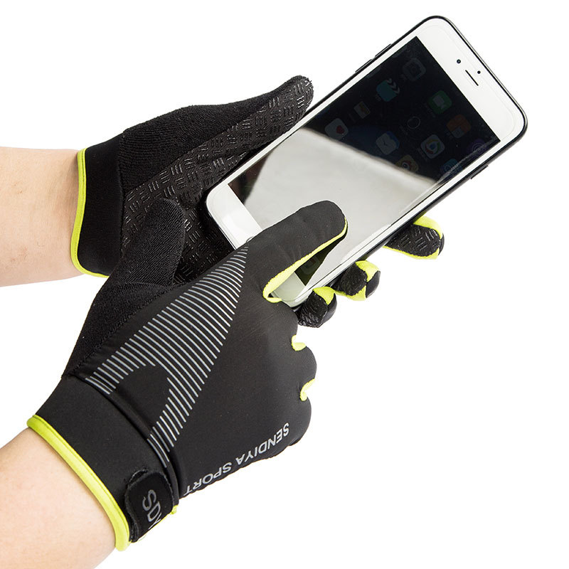 Summer Riding Gloves All Men and Women Thin Breathable Touch Screen Outdoor Sports Mountaineering Fitness Mountain Ice Silk Gloves_voghion.com