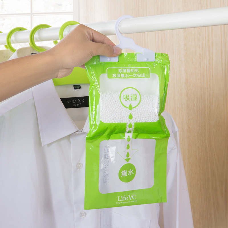 Household Hangable Wardrobe Dehumidification Bag Room Indoor Hanging Moisture-proof Mildew-proof Moisture-absorbing Clothing Desiccant Moisture-absorbing Bag
