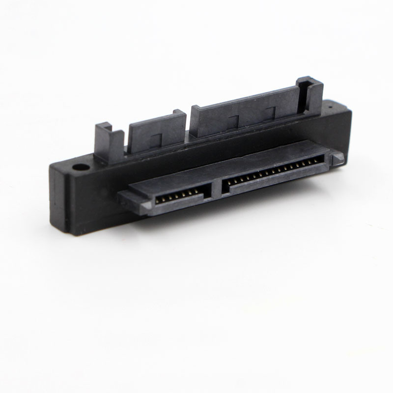 Factory direct adapter sata(7+15p) 90 degree elbow male to female hard disk SATA interface adapter card