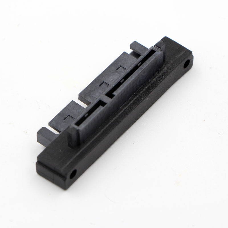 Factory direct adapter sata(7+15p) 90 degree elbow male to female hard disk SATA interface adapter card