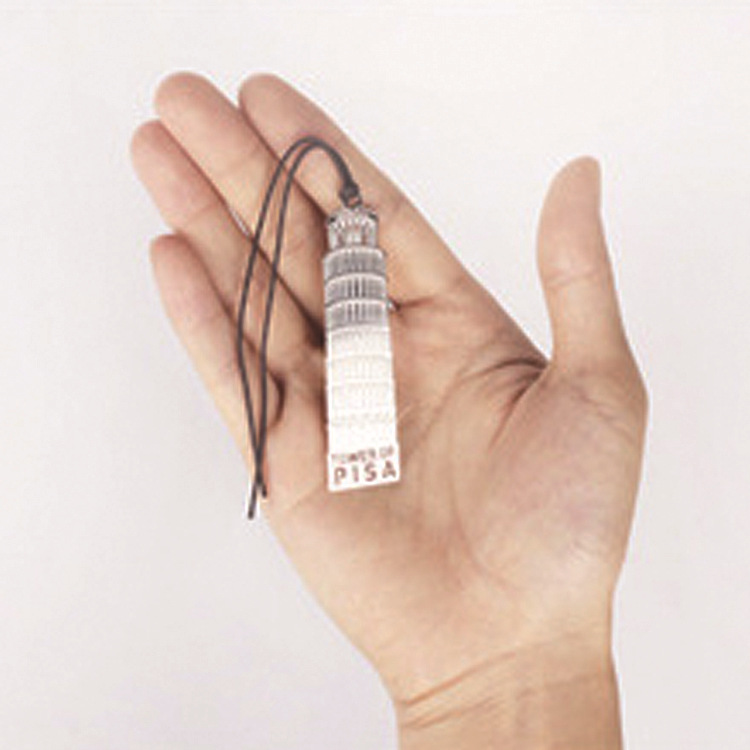 Creative stationery European and American retro Tower metal bookmark creative beautiful bookmark 4 options
