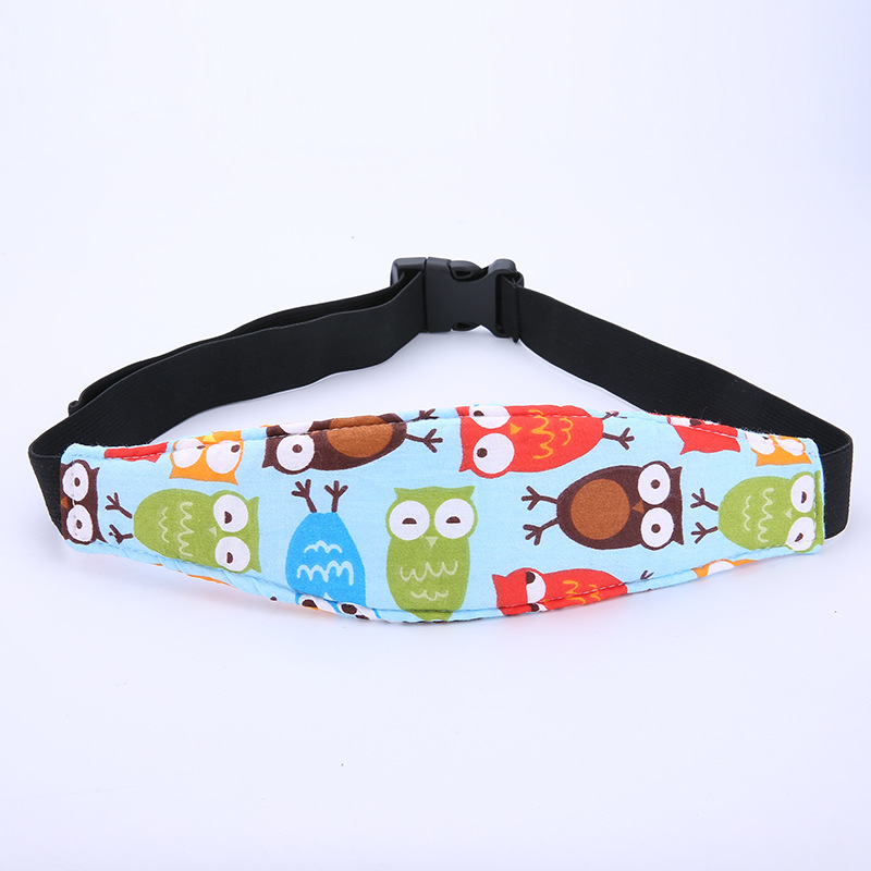 Baby stroller safety seat dozing sleep safety fixing belt sleeping artifact