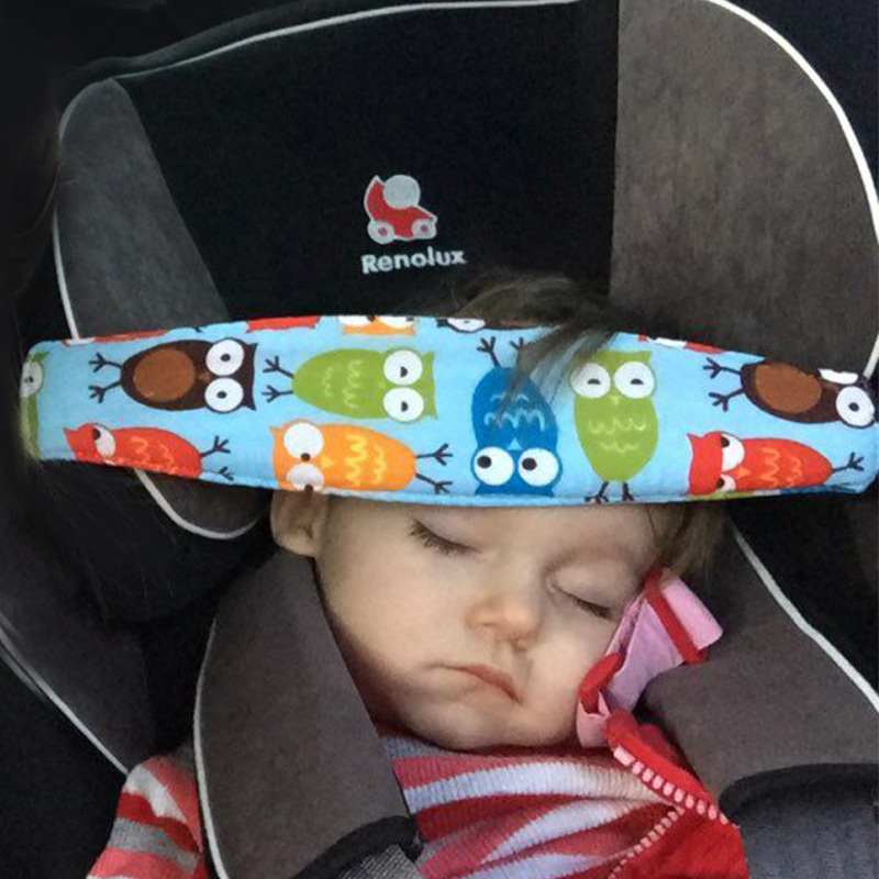 Baby stroller safety seat dozing sleep safety fixing belt sleeping artifact