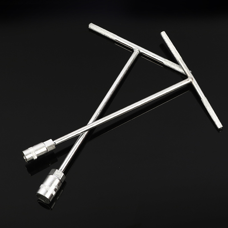 Industrial grade wrench T-type hand tool outer hexagon socket wrench lengthened t-shaped socket wrench sales