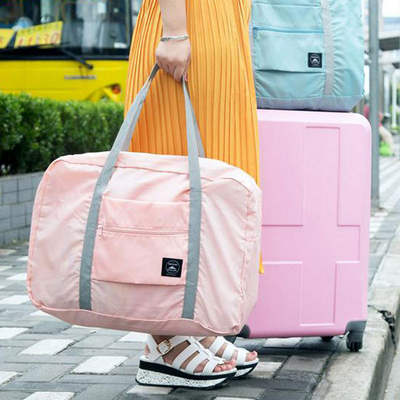 Foldable Travel Storage Bag Large Portable Storage Bag Trolley Case Cloth Bag Travel Luggage Bag Clothes Storage Bag