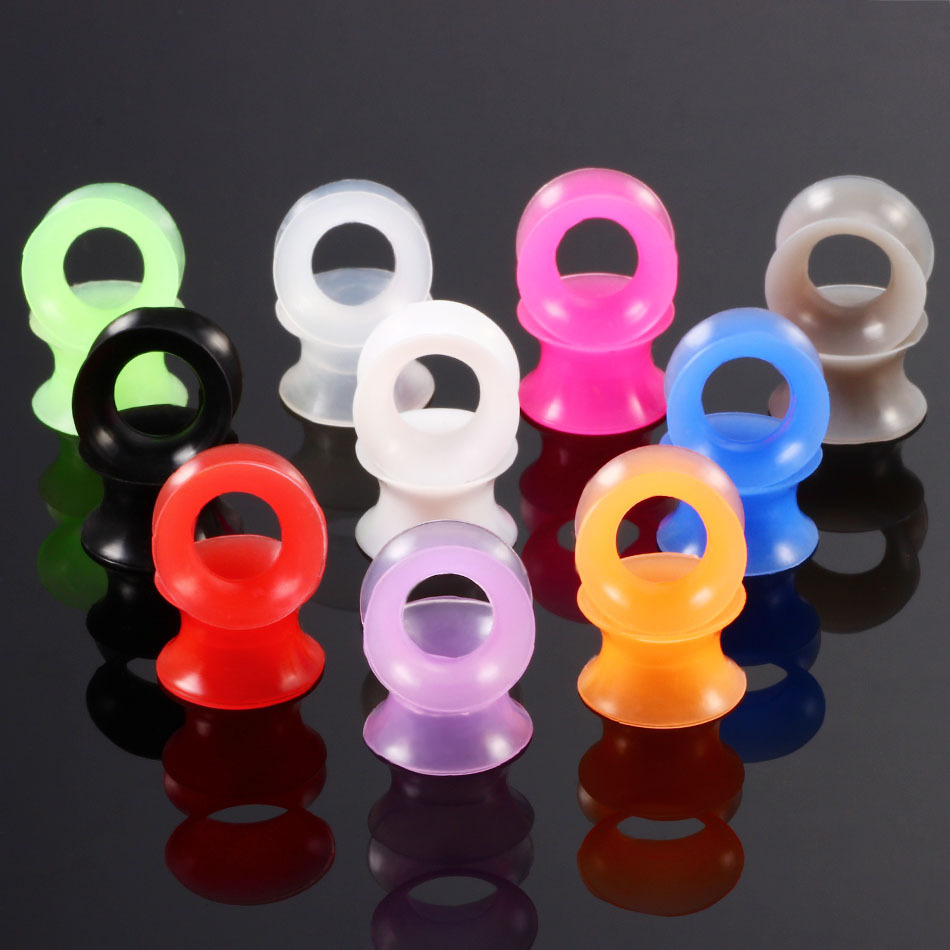 Silicone auricle European and American best selling jewelry body piercing ear expander Amazon WISH cross-border platform for supply