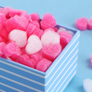 Creative Candy Box Filler Love Filler Packaging Material Gift Box Heart-shaped Foam Ball