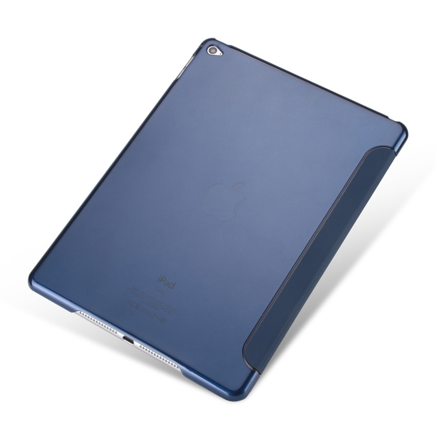 Applicable ipad2 tri-fold pu leather case air2 ultra-thin suction mini5 protective leather case Air4 frosted tablet leather case