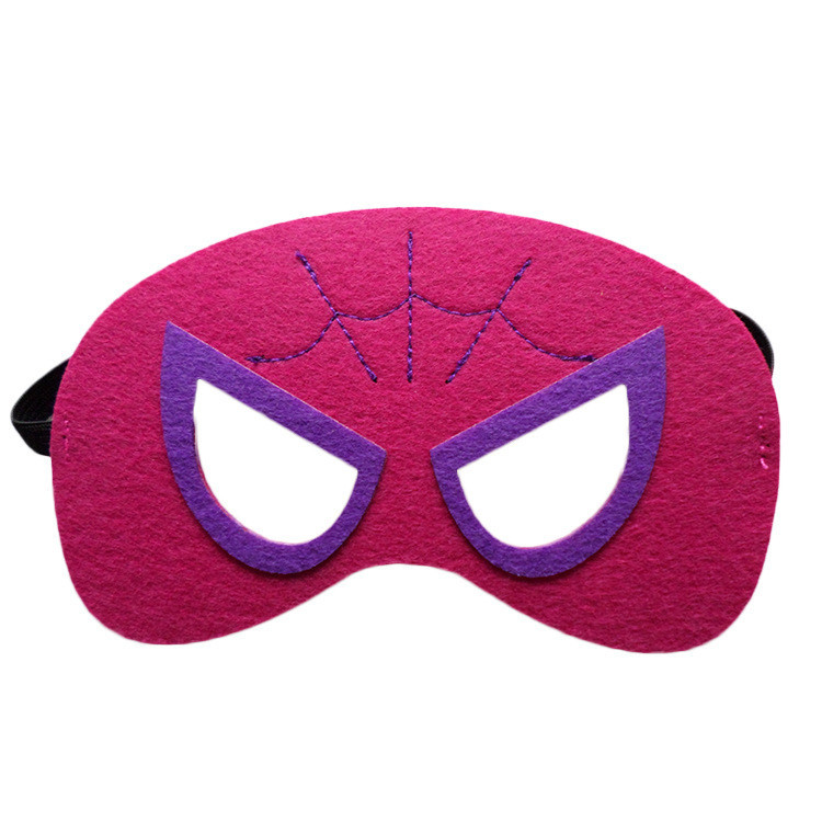 Creative Halloween Felt Mask Eye Mask Christmas Masquerade Mask Children Cartoon Anime Mask Wholesale
