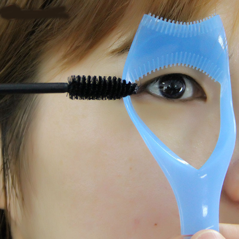 跨境专供立体水晶三合一睫毛卡 化睫毛辅助器睫毛器 彩妆工具