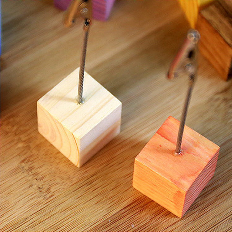 Color log message holder creative message holder note holder photo holder 12 selection alligar clip