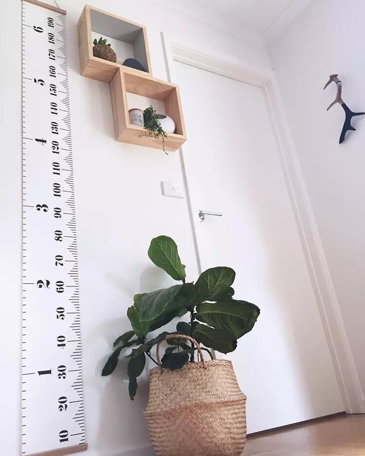 Hanging ruler measuring tool high-tech baby height ruler children's scale height ruler records children's growth