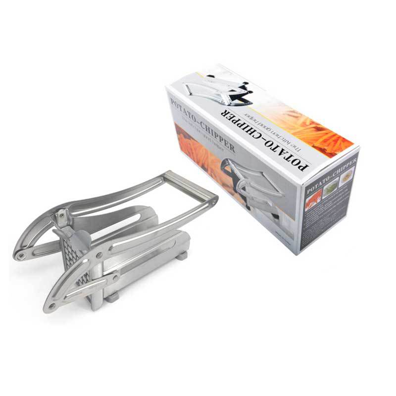 In stock supply all stainless steel non-household potato slicer cucumber slicer French fries cutting kitchen tools