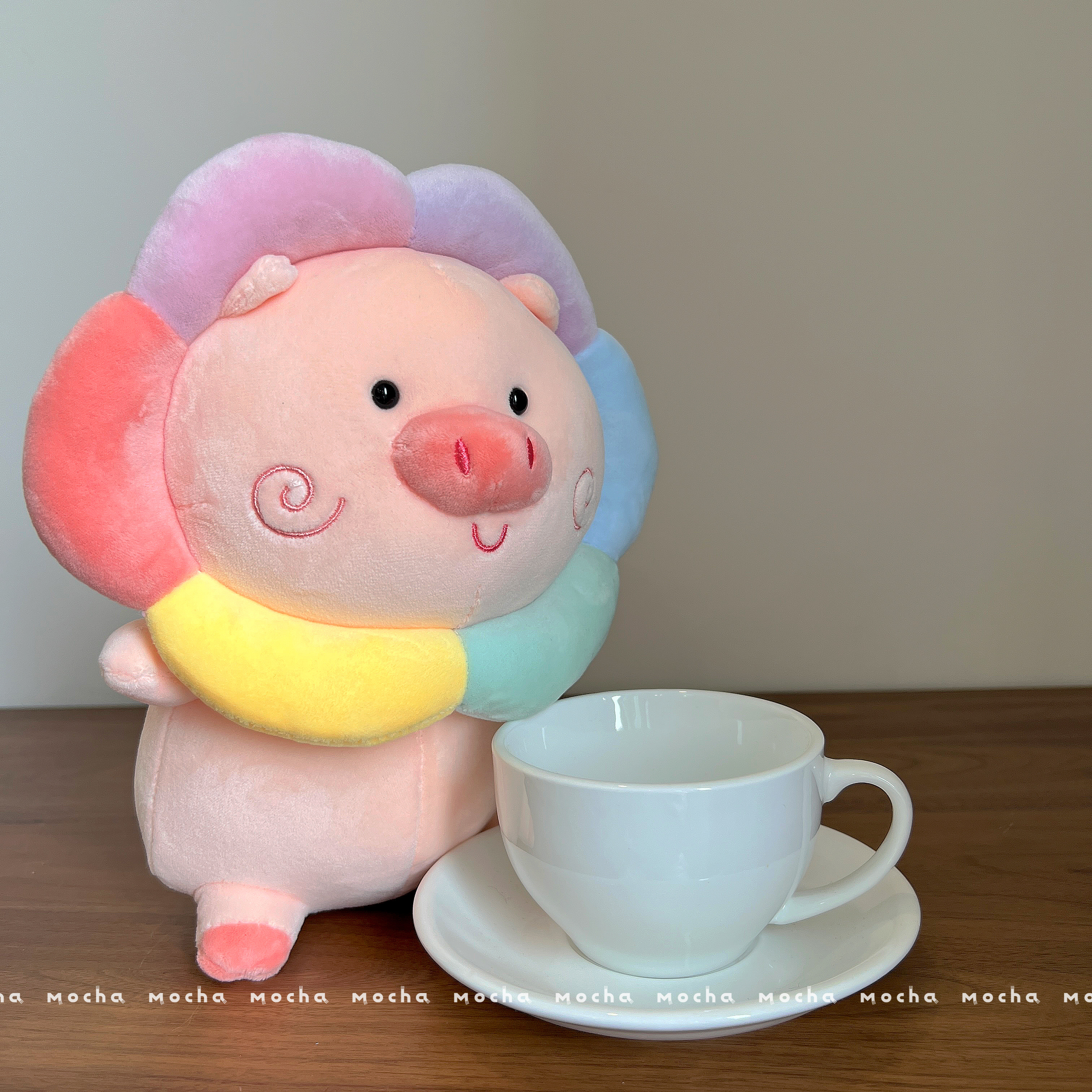 ins Internet Celebrity Cute Girl's Heart Pig Doll Plush Toy Children's Doll Sleeping Doll Gift for Girls
