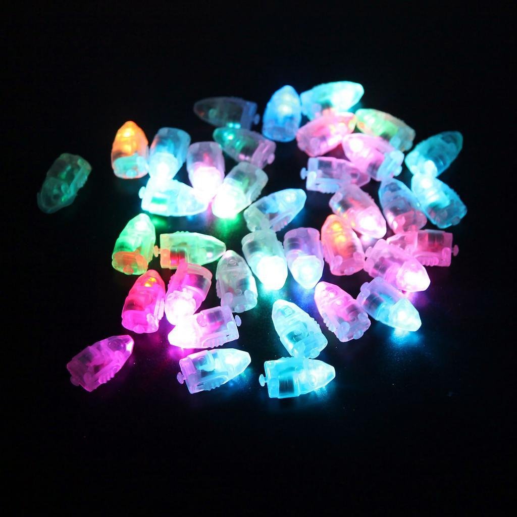 Spot Colorful Super Bright LED Balloon Bullet Lights Switch Balloon Lights Bar Prom Decorative Lights Lantern Lights