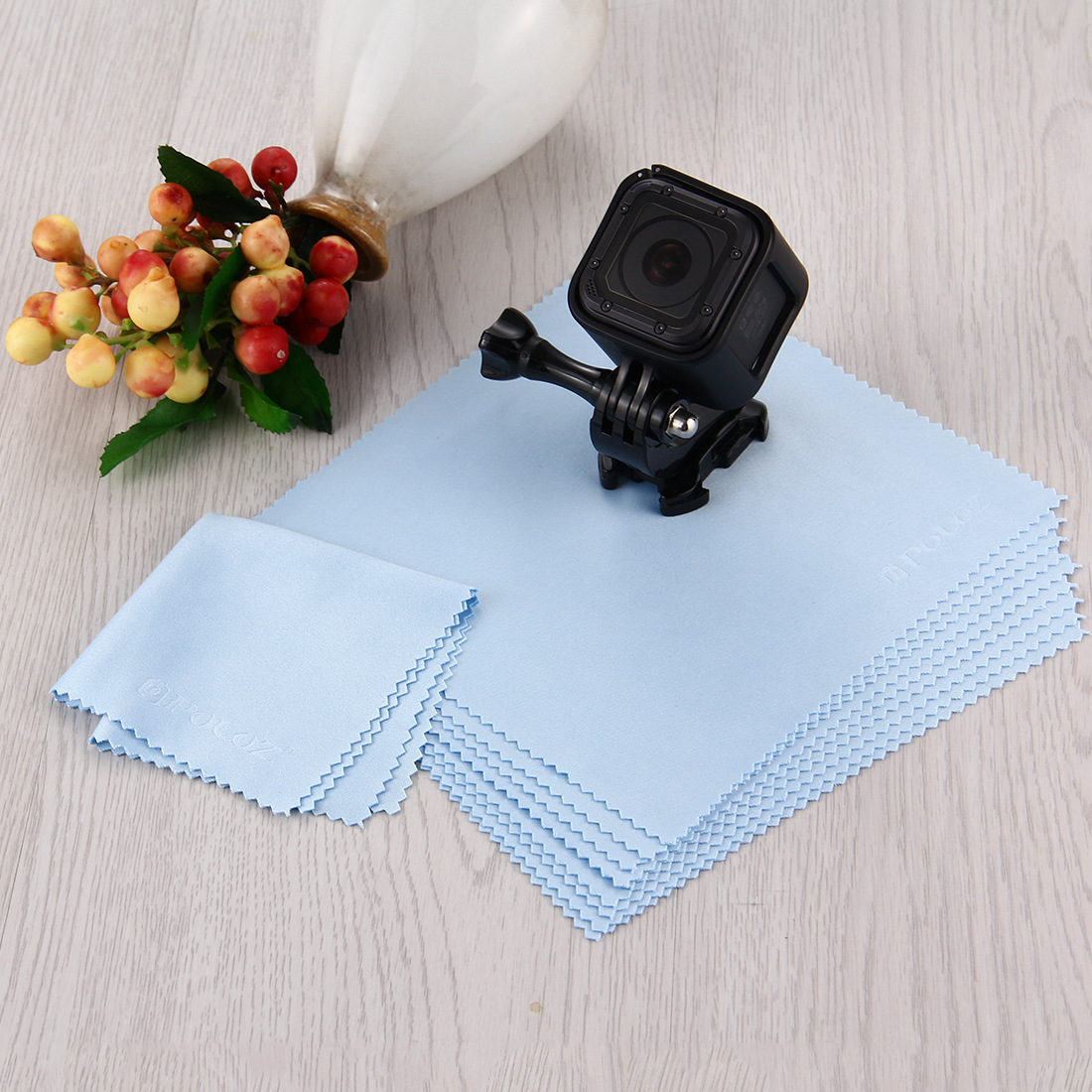PULUZ Fat Cow tablet computer mobile phone digital camera cleaning cloth cleaning cloth cleaning cloth lens cloth 10 pack