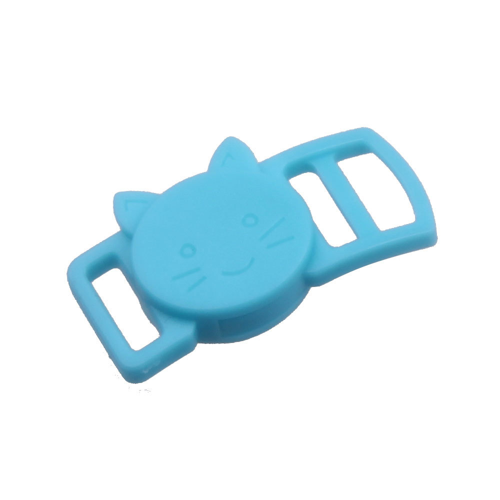 Pet cat accessories connection buckle black plastic small buckle color buckle suitable for 10-15mm webbing
