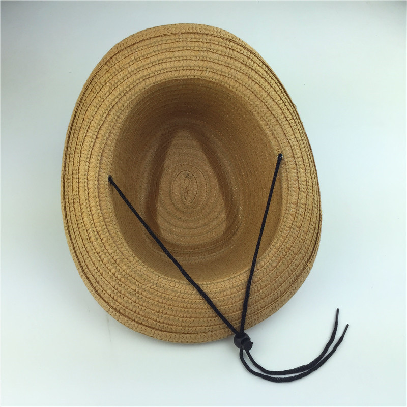 Summer Children's Sun Hat Five-pointed Star Baby Western Jazz Cowboy Hat Children's Basin Hat Children's Straw Hat