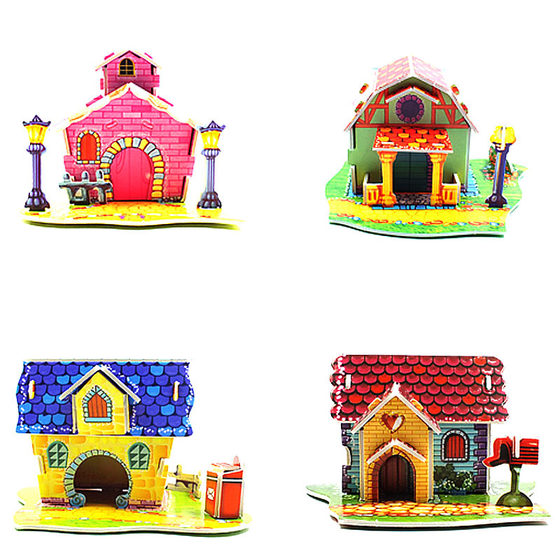 Creative Children's 3d puzzle baby Early Education Intelligence children's educational building blocks advanced toys national fashion puzzle
