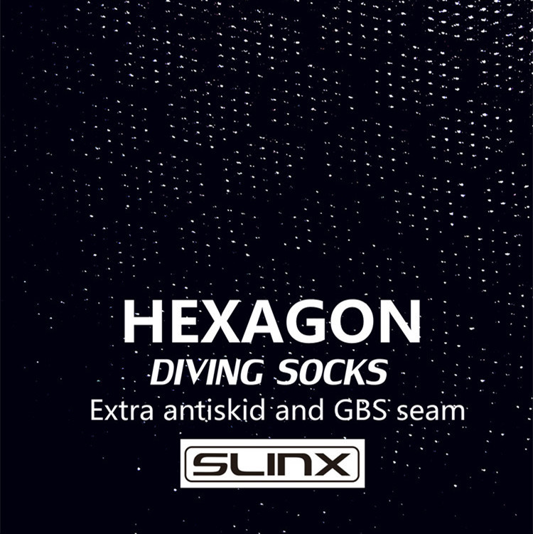 Diving socks cold-proof 3mm SLINX super elastic anti-slip diving fins anti-wear ankle socks enlarged diving socks