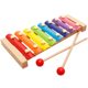 Manufacturers Wooden Children's Educational Toys Orff Musical Instruments Wooden Eight-Tone Small Wooden Accordion Toys for Infants and Toys