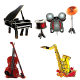 Creative Children's 3d puzzle baby Early Education Intelligence children's educational building blocks advanced toys national fashion puzzle