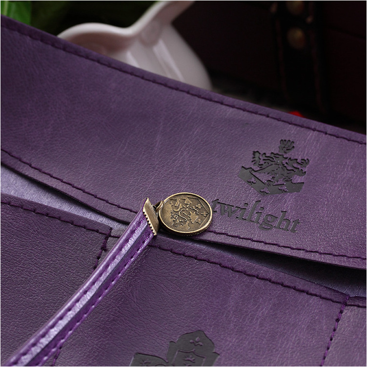 European-style Retro Twilight Leather Pencil Bag Large Capacity Pu Leather Pencil Bag Simple Art Stationery Box Pencil Bag