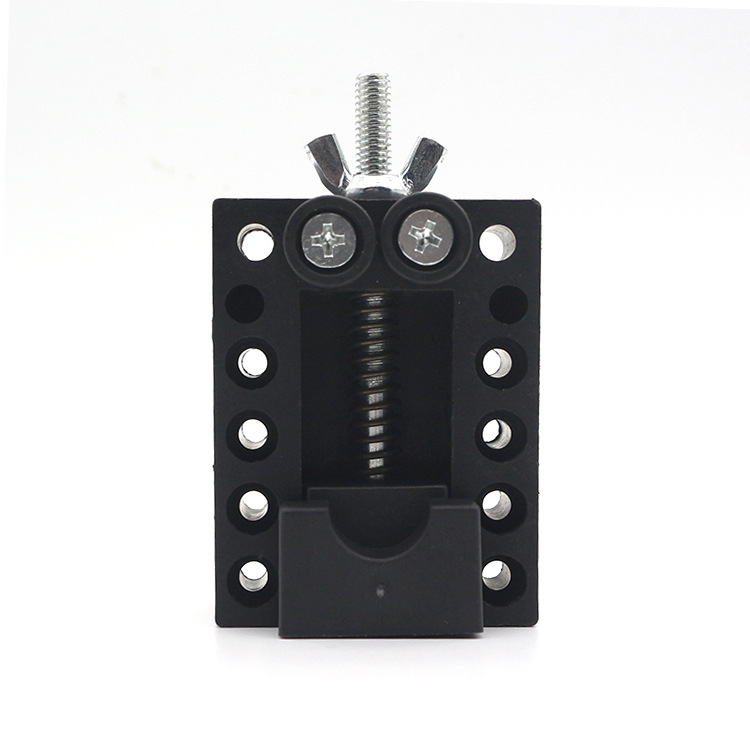 Flat Mini small vise table vise text play drilling carving fixed fixture Workbench walnut clamping tool