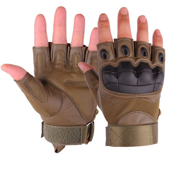 Outdoor Special Half Finger Tactical Gloves Bicycle Training Ride Mountaineering Combat Anti-cut Anti-slip Men Wholesale