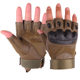 Outdoor Special Half Finger Tactical Gloves Bicycle Training Ride Mountaineering Combat Anti-cut Anti-slip Men Wholesale